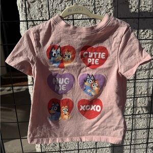 Old navy bluey valentines worn once size 2t